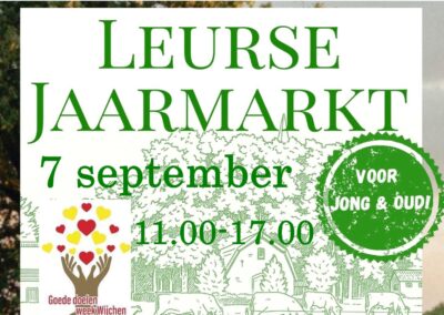 Straatjes lopen in Leur
