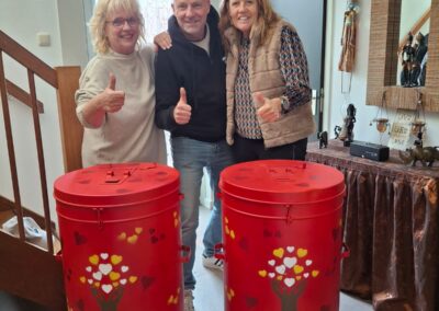 Gepimpte Goede doelen week containers