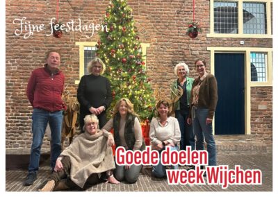 Kerstgroet Goede doelen week Wijchen